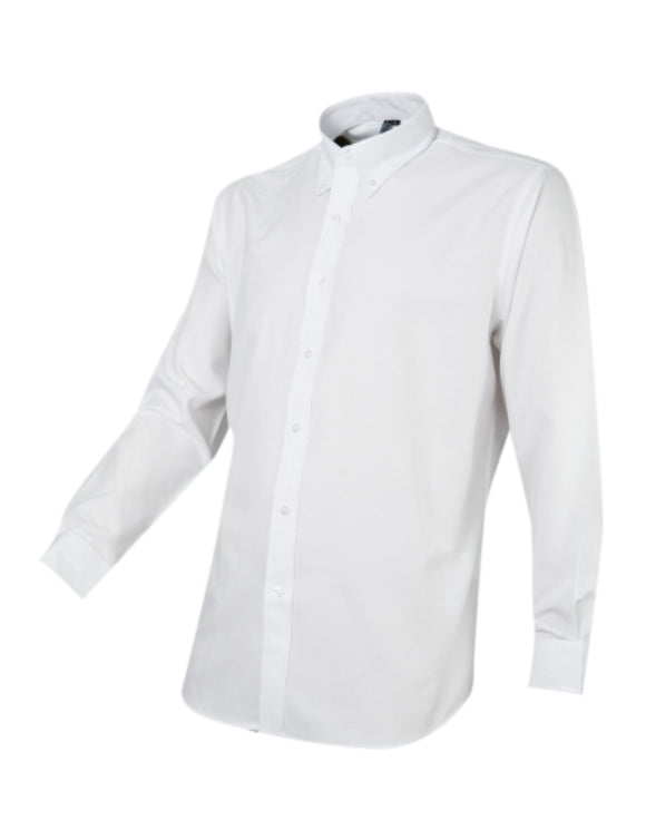 Camisa Oxford m/larga sin bolsillo varón
